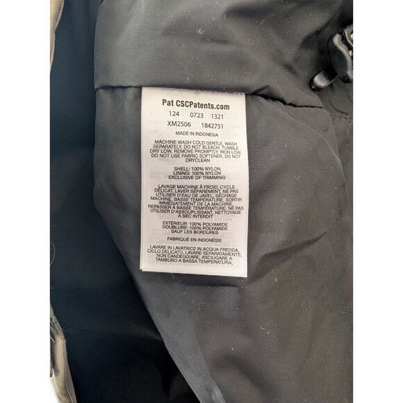 Columbia Piney River EXS Jacket Mens XL Green Waterproof Eain Hooded Full Zip - Picture 4 of 4